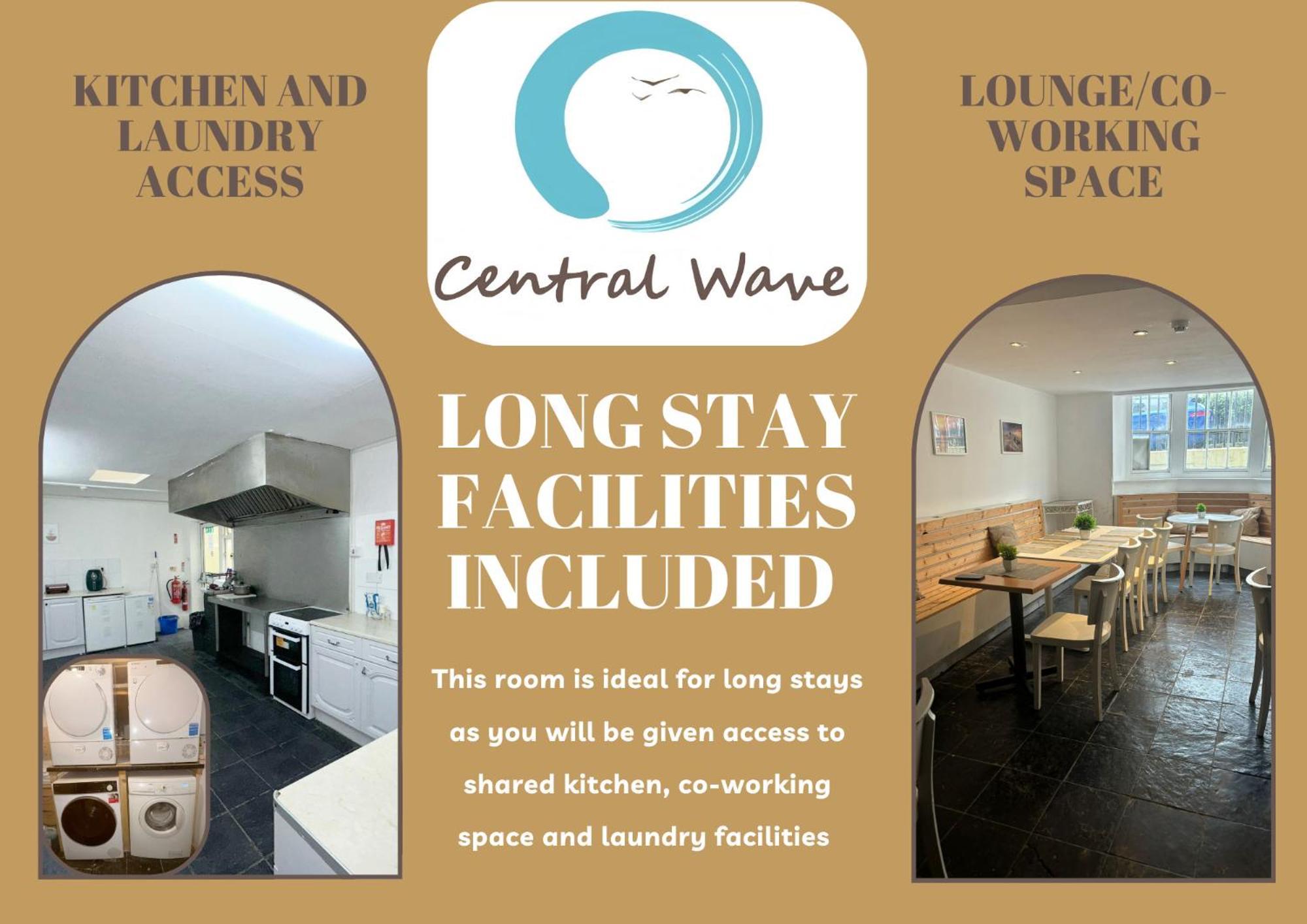 Central Wave Brighton Habitación foto